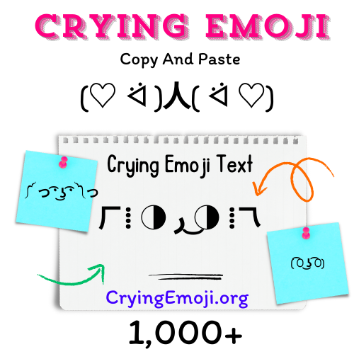 Crying Emoji Copy and Paste: ༼ つ ͡° ͜ʖ ͡° ༽つ Image